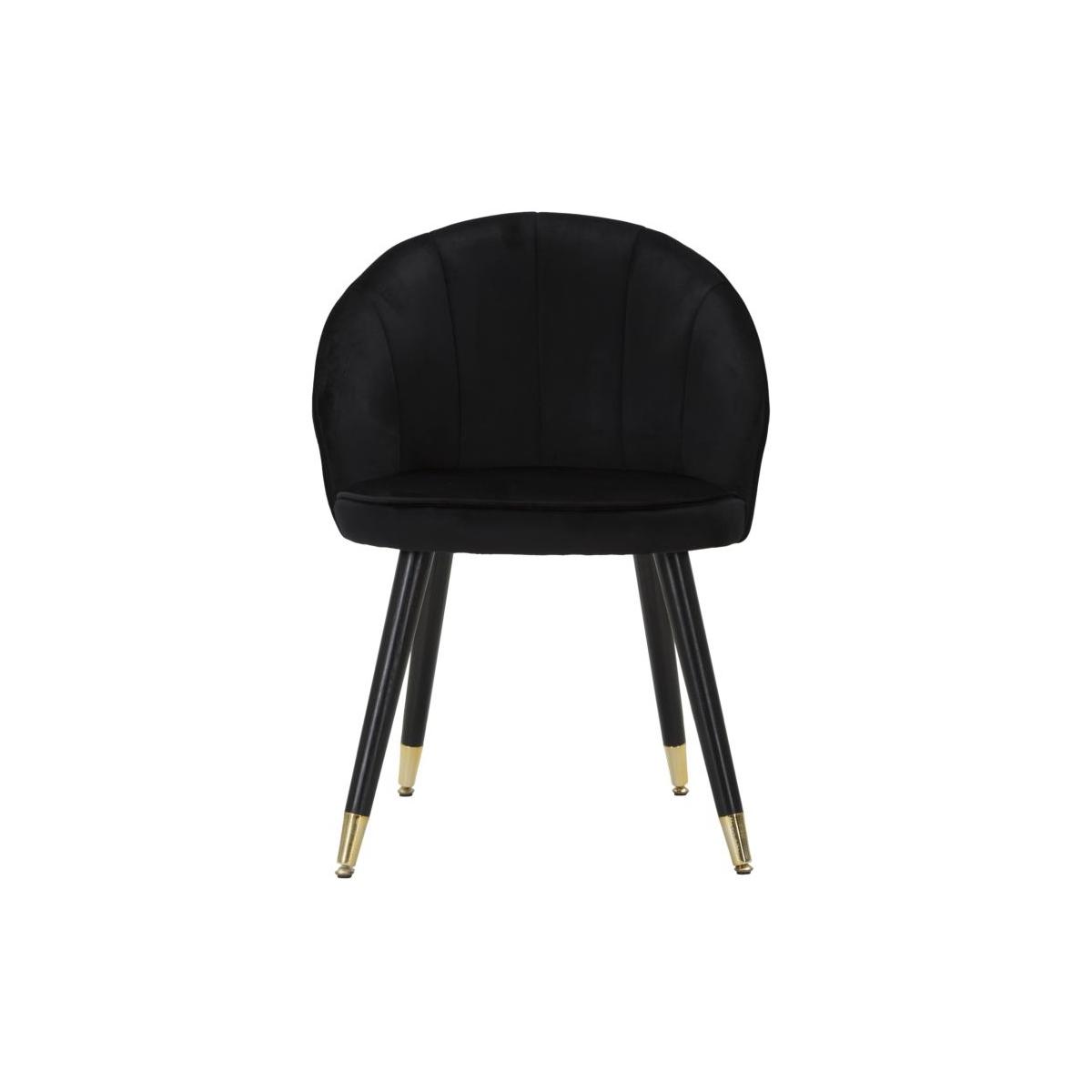 Sedia Loty Nera cm.57x58x80