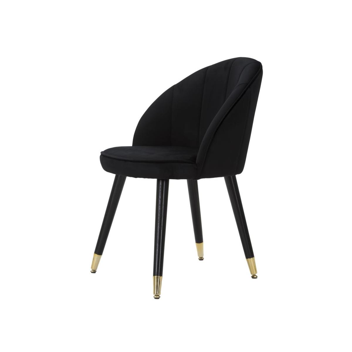 Sedia Loty Nera cm.57x58x80
