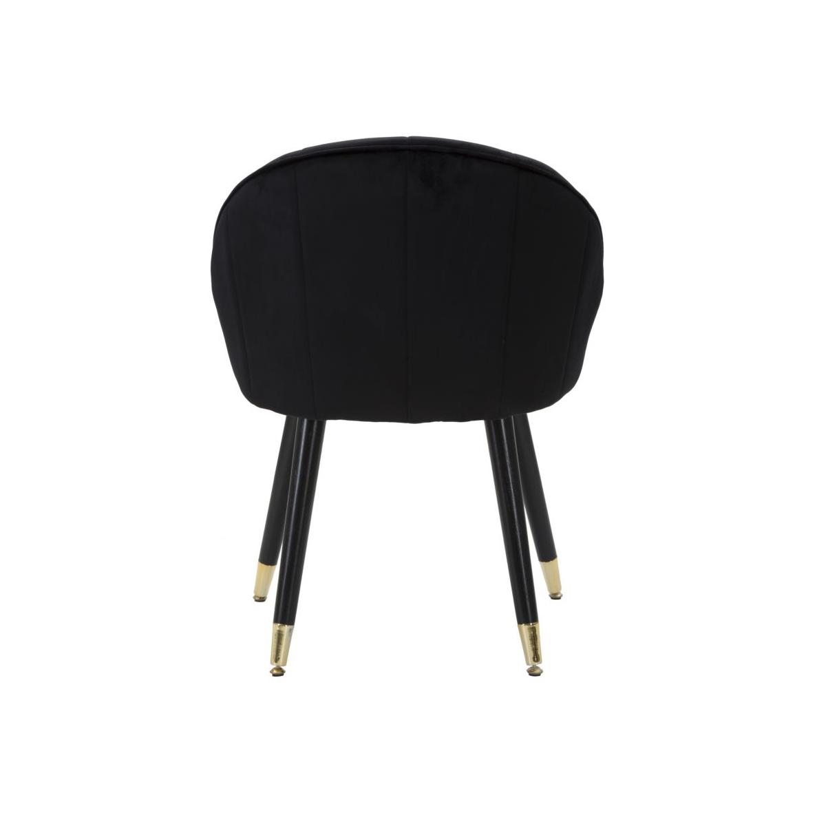 Sedia Loty Nera cm.57x58x80