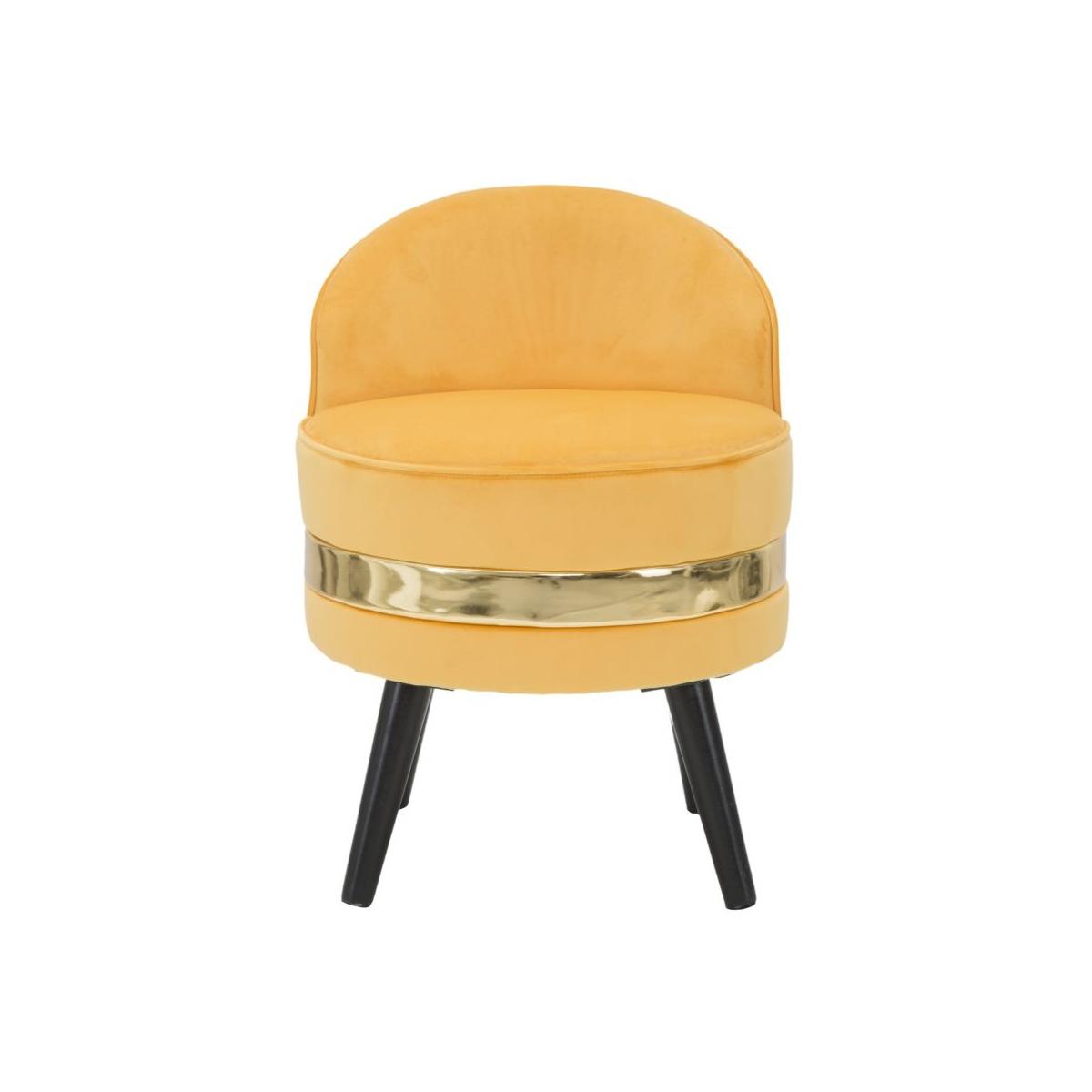 Sedia Mini Paris Arancione cm.Ø45x62