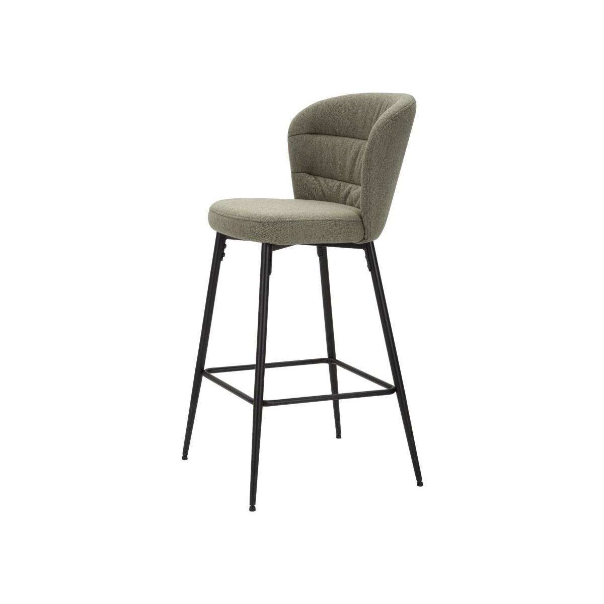 Sgabello Bar Losanna Verde Set 2 Pz cm.52x59x108