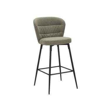 Sgabello Bar Losanna Verde Set 2 Pz cm.52x59x108