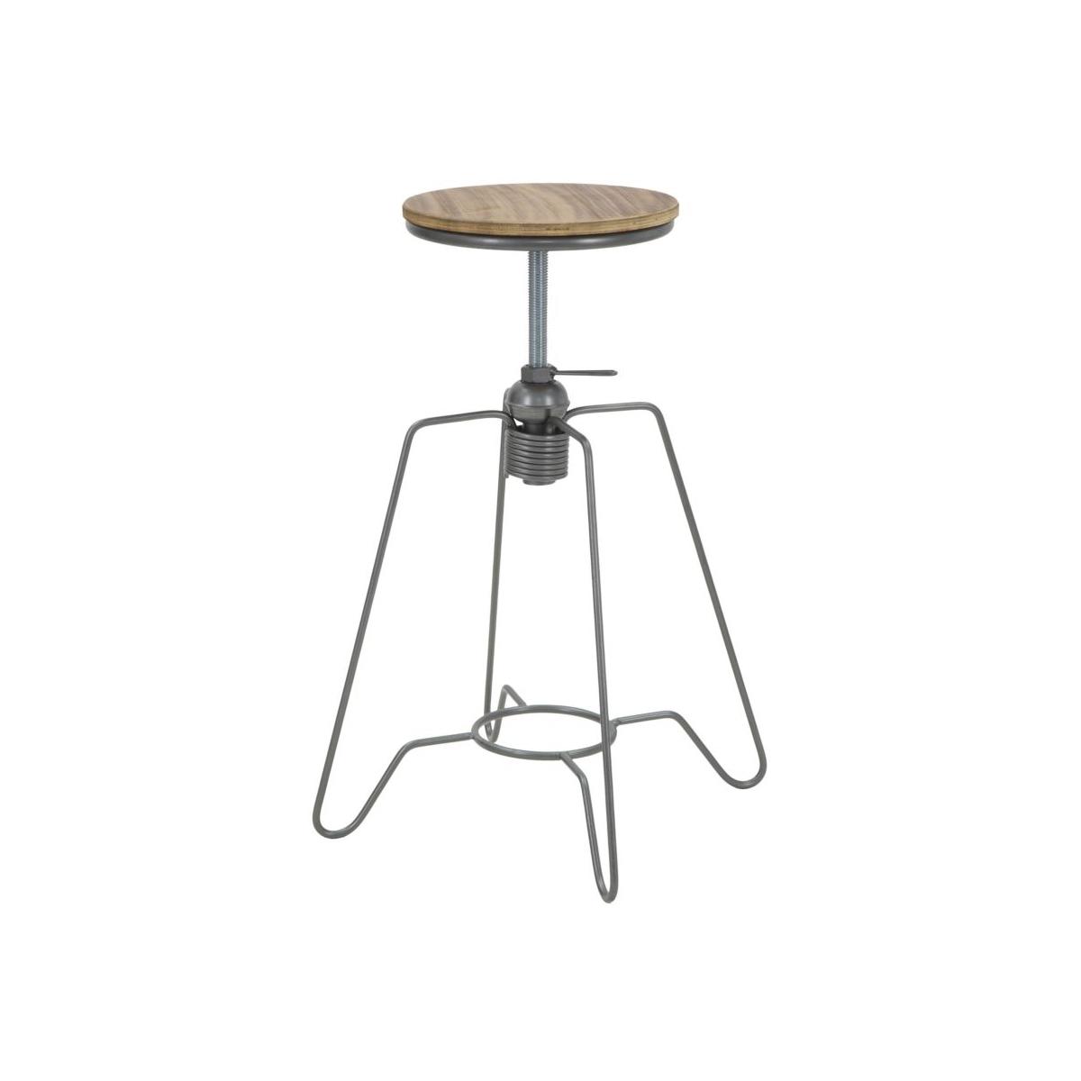 Sgabello Heintreck cm.Ø39x55-70