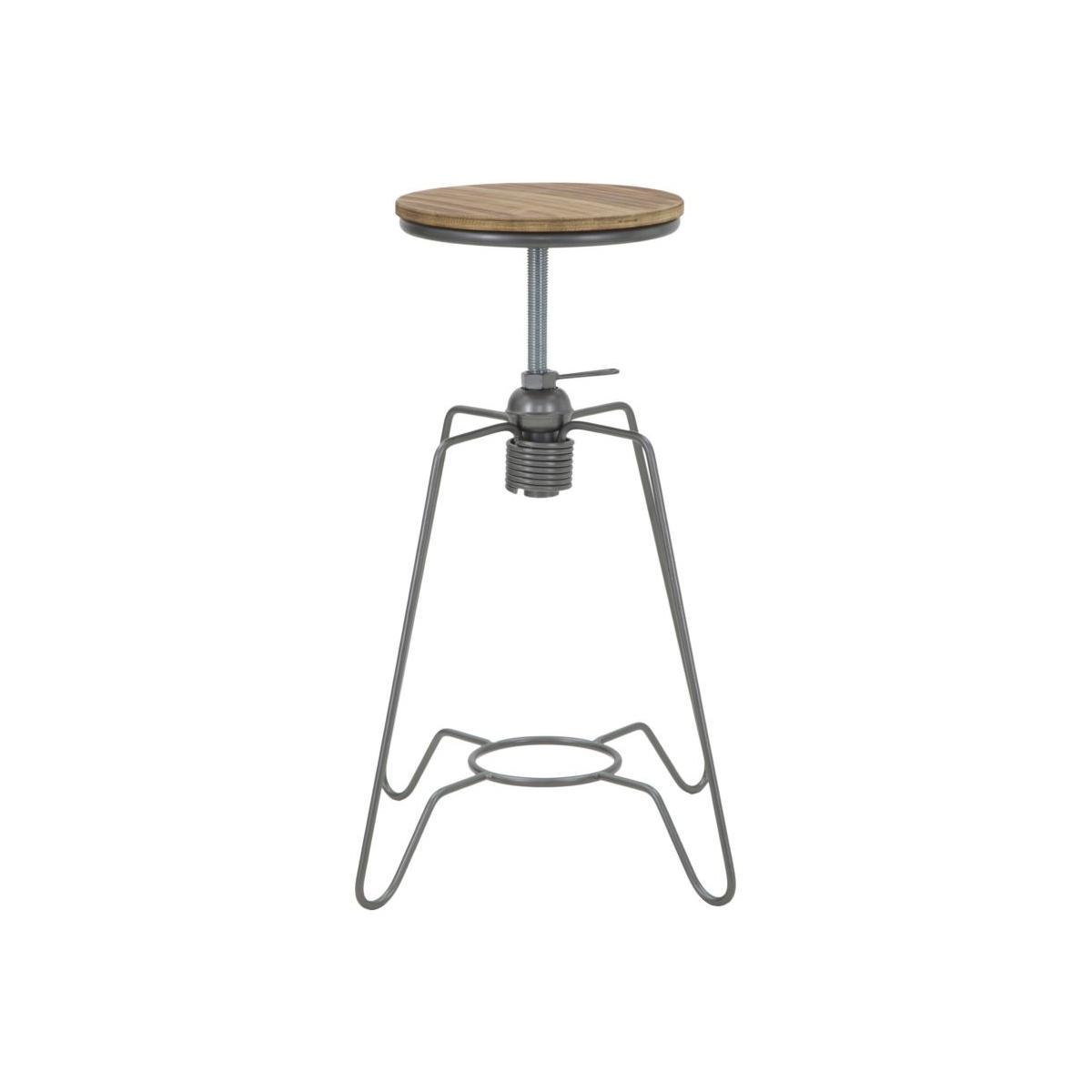 Sgabello Heintreck cm.Ø39x55-70