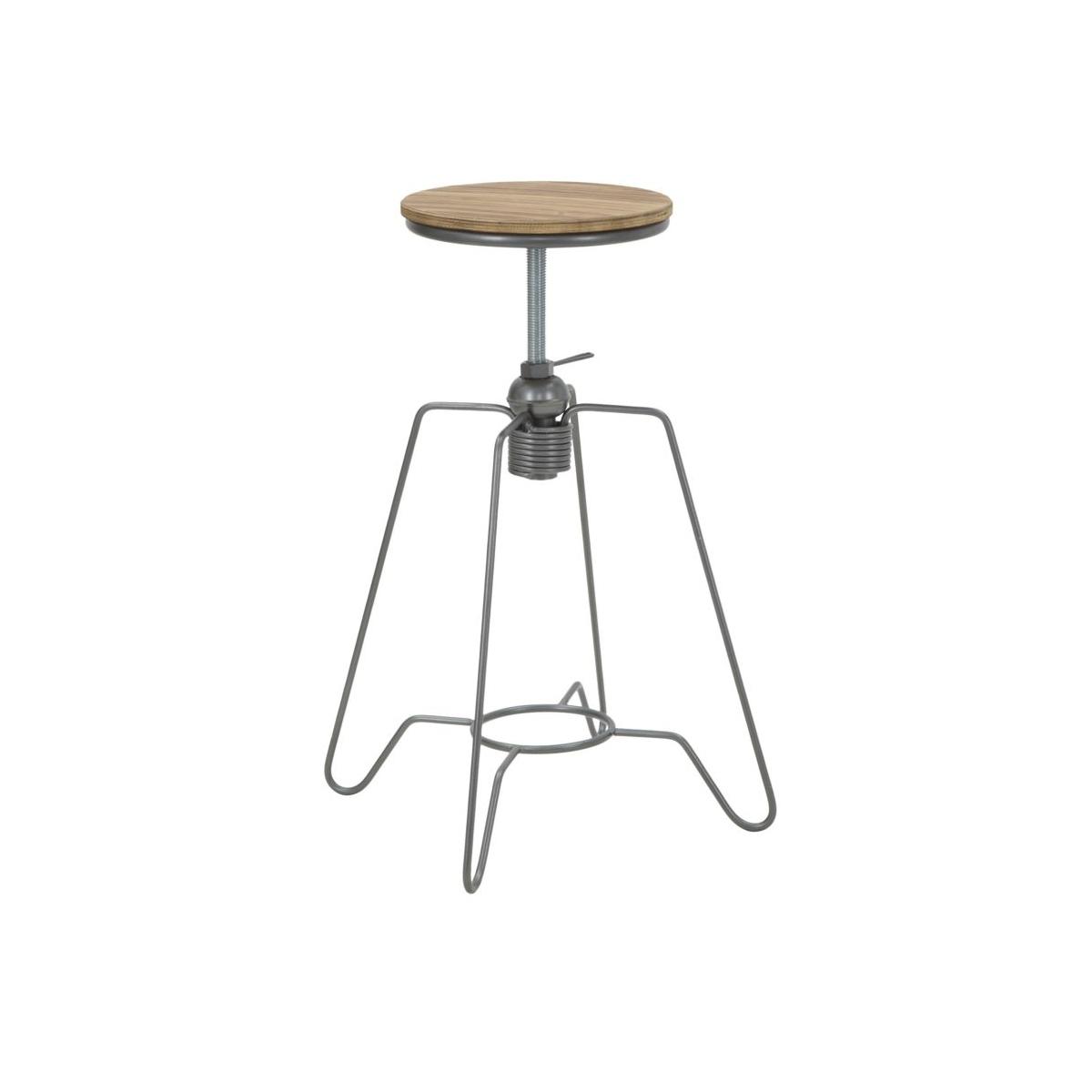 Sgabello Heintreck cm.Ø39x55-70