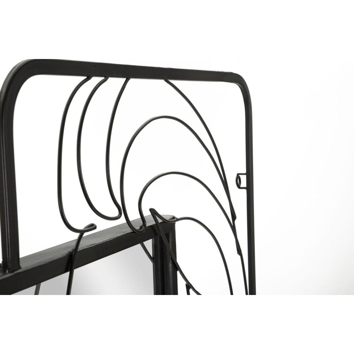 Specchio Da Muro Eleonor cm.64,8x3,8x85 Misura Specchio cm.35x50