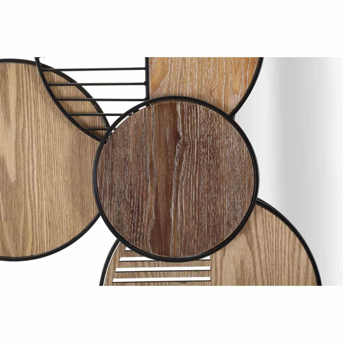 Specchio da muro woody 123,2 x 4,4 x 63,5 cm