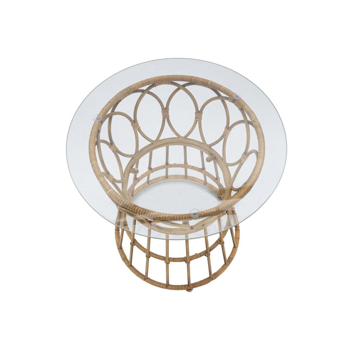 Tavolo Da Caffe' Panama Circle cm.Ø50x50