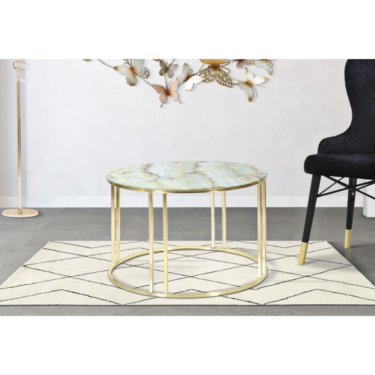 Tavolo Da Caffe' Sepa cm.Ø75x48