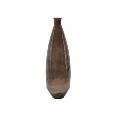 Vaso Jarron Adobe Vetro Riciclato cm.Ø26x80 Made In Spain