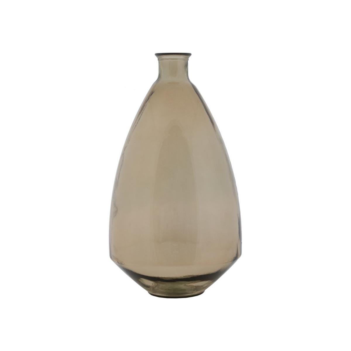 Vaso Jarron Adobe Vetro Riciclato cm.Ø33x60 Made In Spain