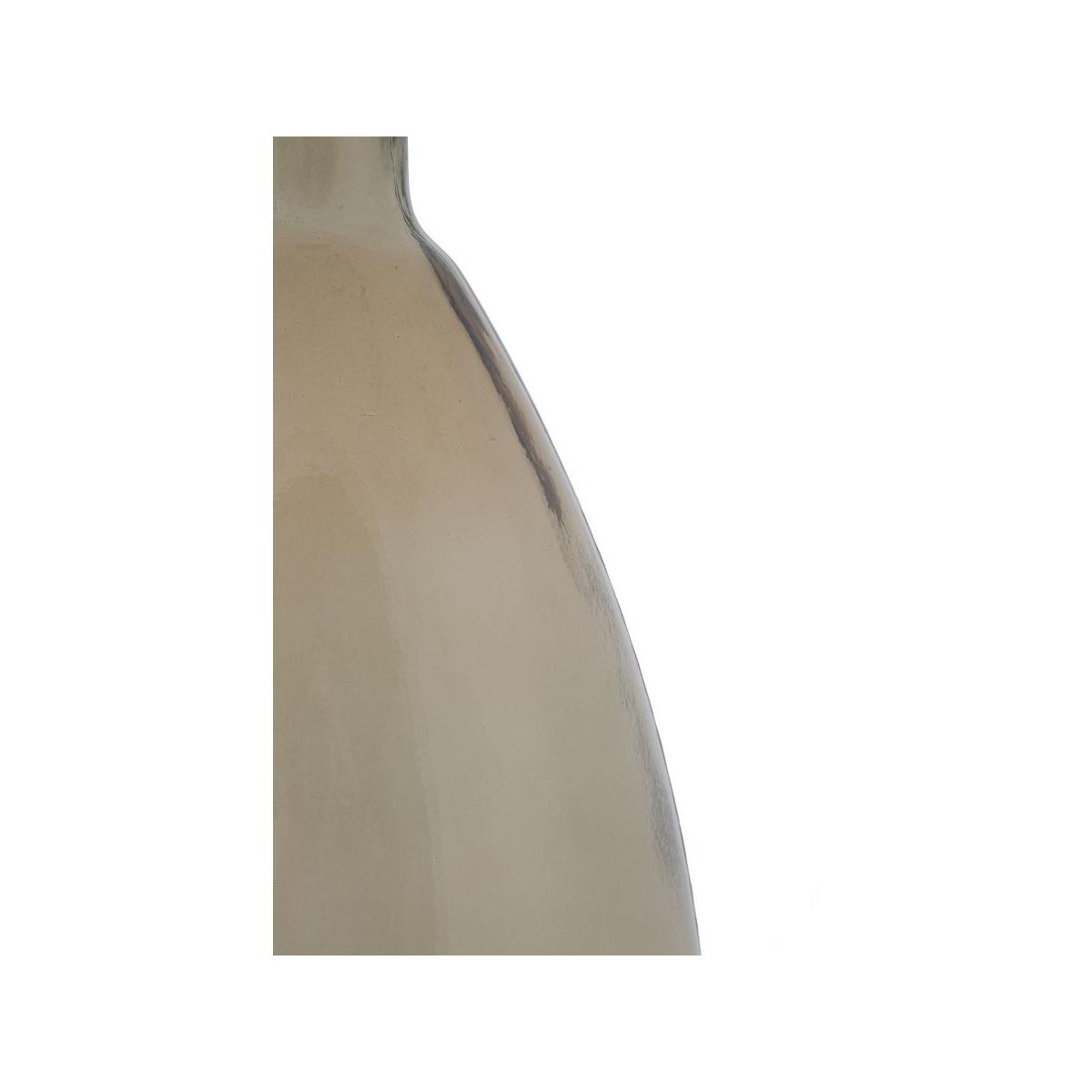 Vaso Jarron Adobe Vetro Riciclato cm.Ø33x60 Made In Spain