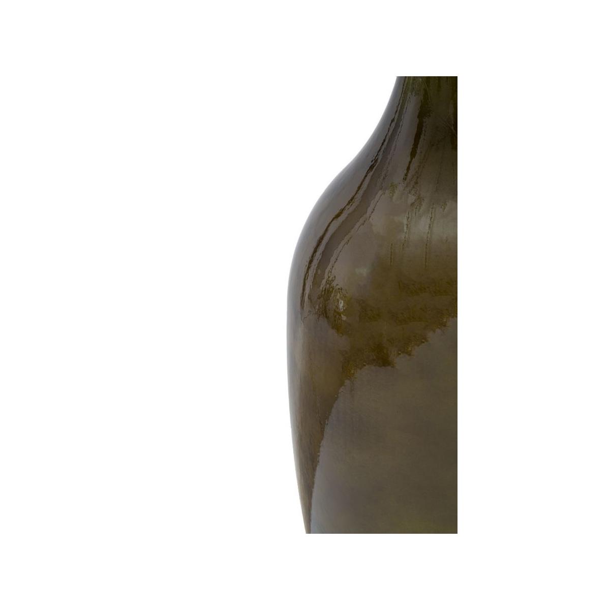 Vaso Jarron Vetro Riciclato Green cm.Ø30x100 Made In Spain