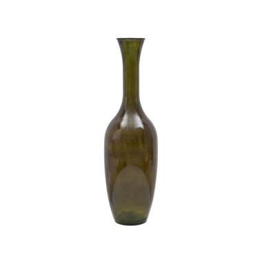 Vaso Jarron Vetro Riciclato Green cm.Ø30x100 Made In Spain
