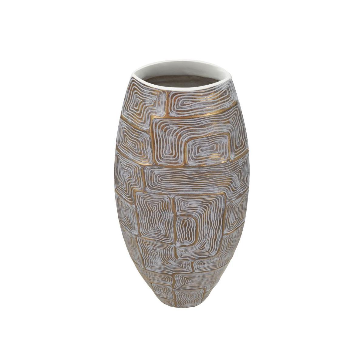 Vaso resina eclips tower 24 x 11,5 x 59,5 cm