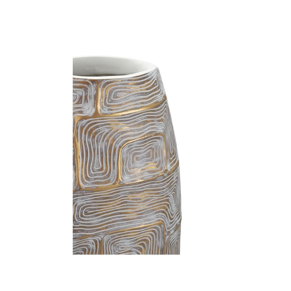 Vaso resina eclips tower 24 x 11,5 x 59,5 cm