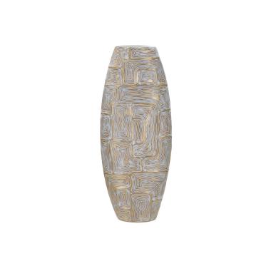 Vaso resina eclips tower 24 x 11,5 x 59,5 cm