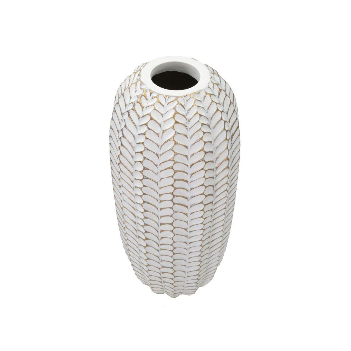 Vaso Resina Leaf cm.Ø18,5x46