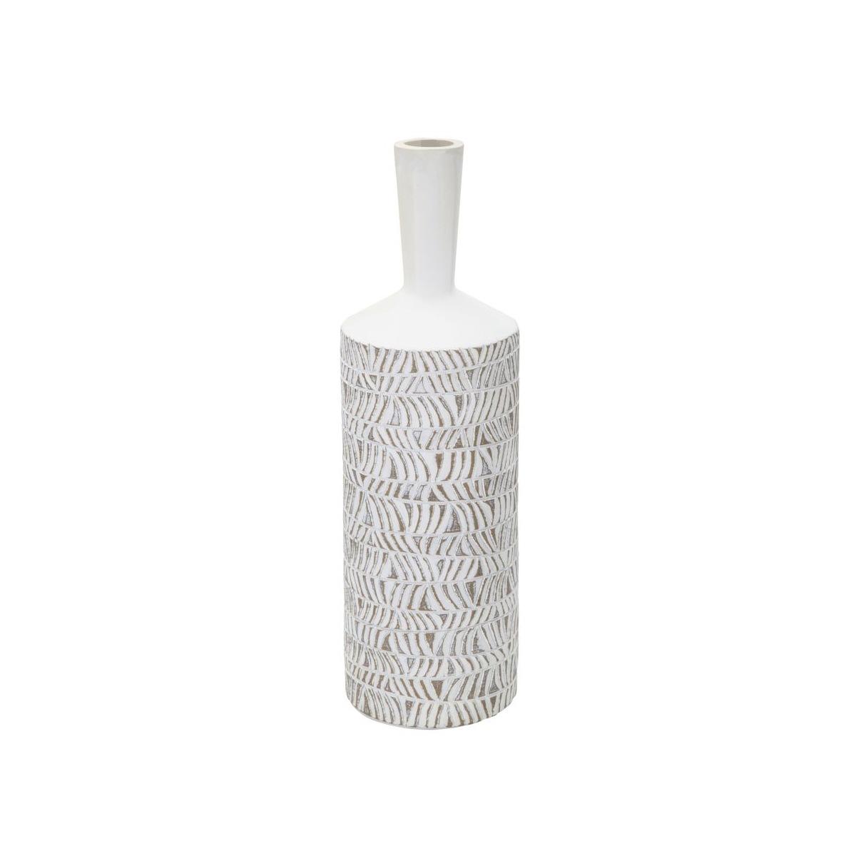 Vaso Resina Nairobi Bottle cm.Ø15x49,5