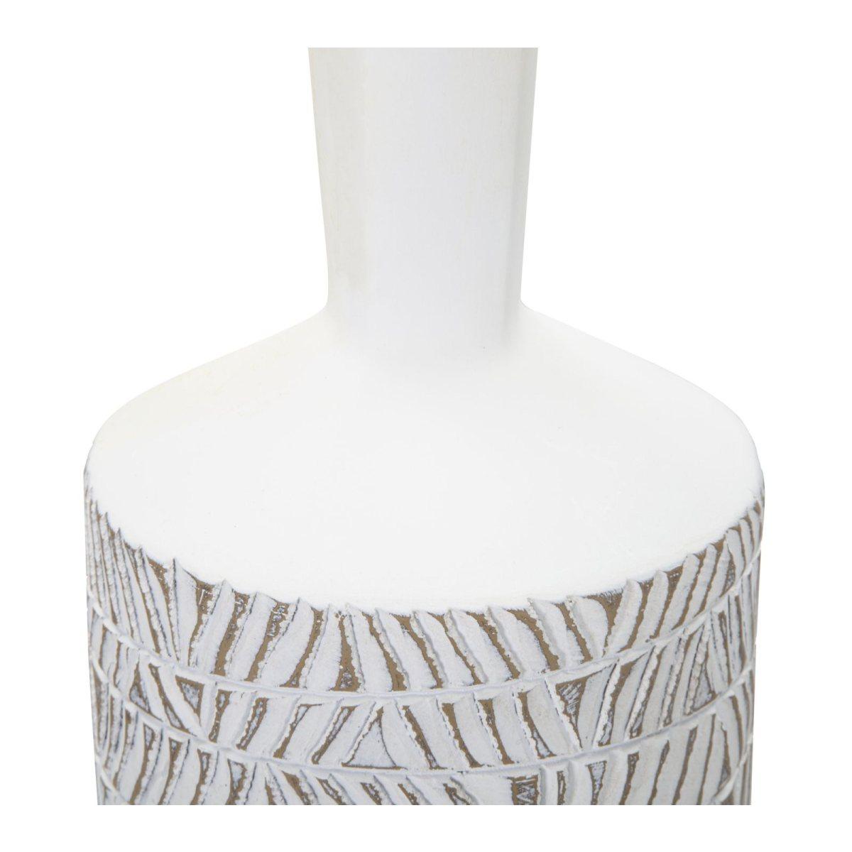 Vaso Resina Nairobi Bottle cm.Ø15x49,5