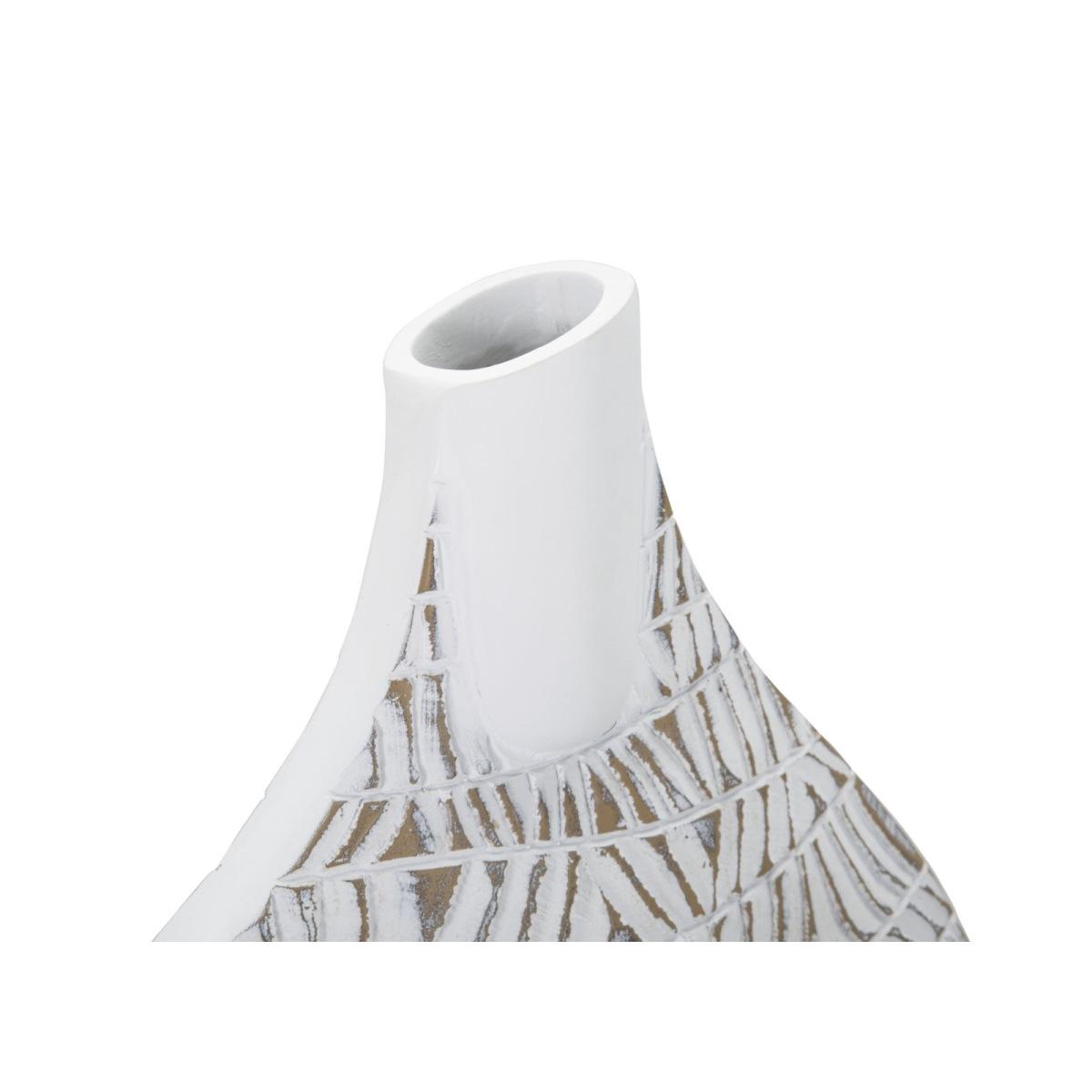 Vaso Resina Nairobi cm.30,5x11,5x46,5