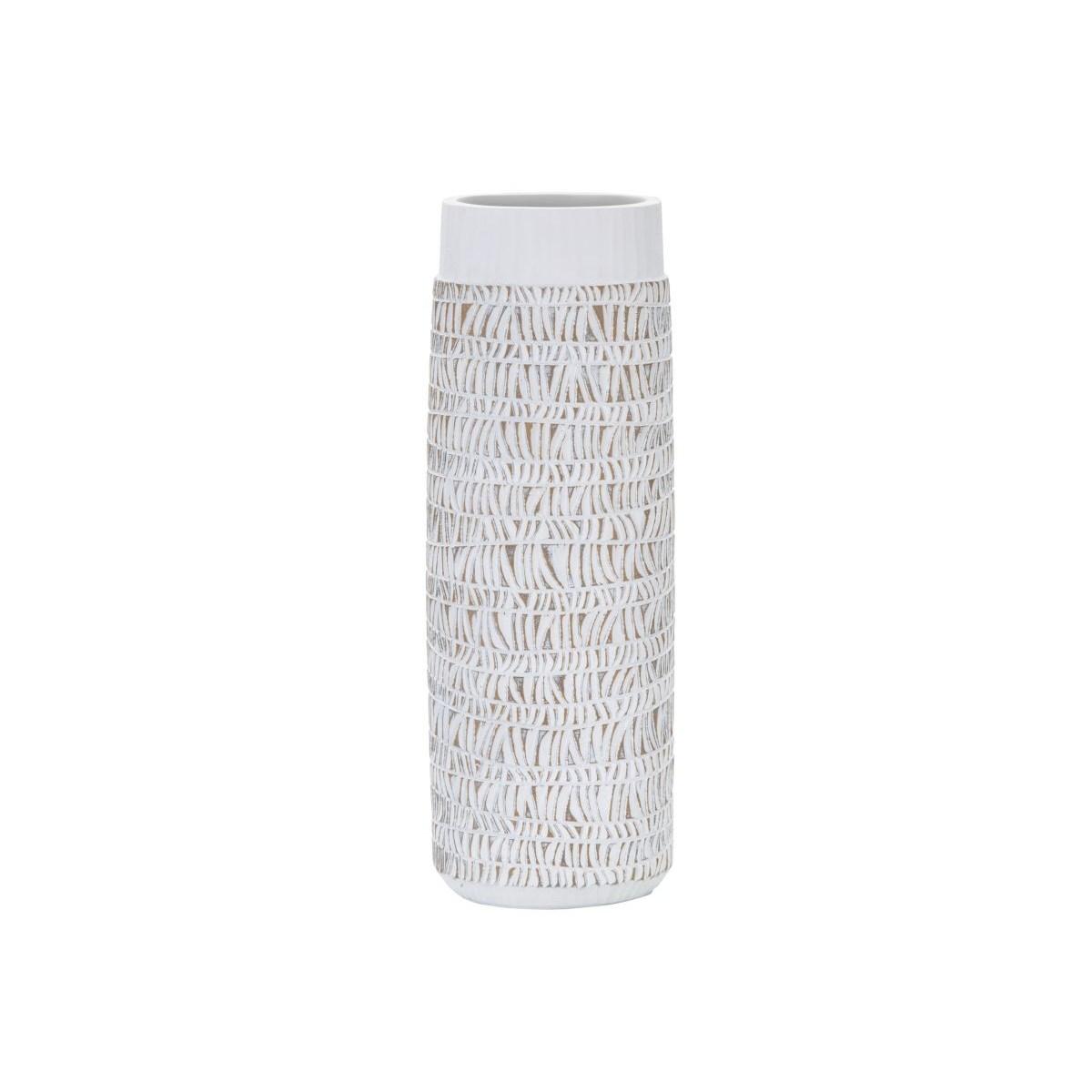 Vaso Resina Nairobi Oval cm.19x12x50