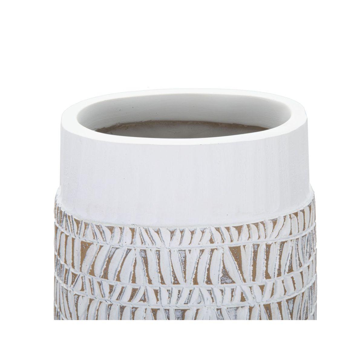 Vaso Resina Nairobi Oval cm.19x12x50