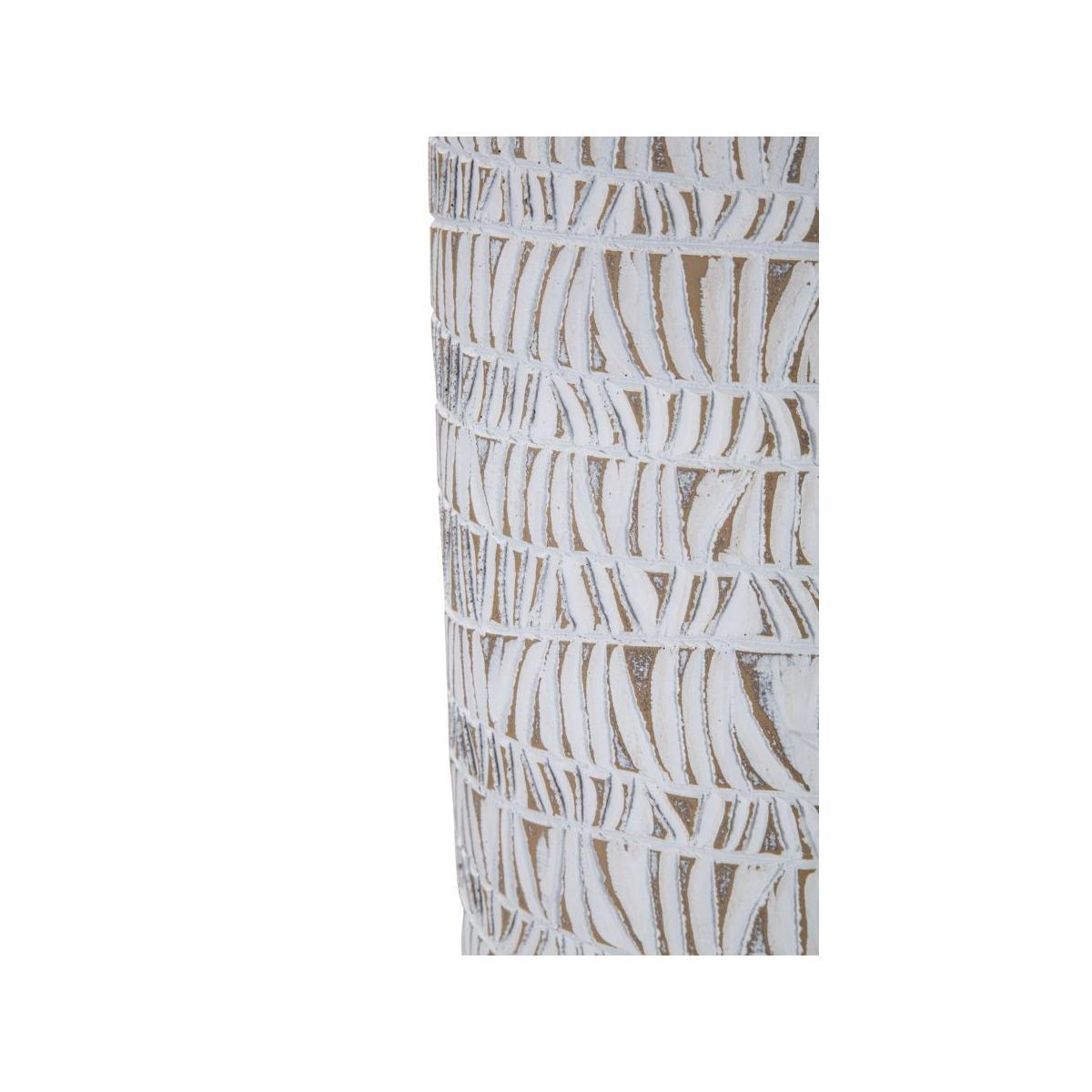 Vaso Resina Nairobi Oval cm.19x12x50