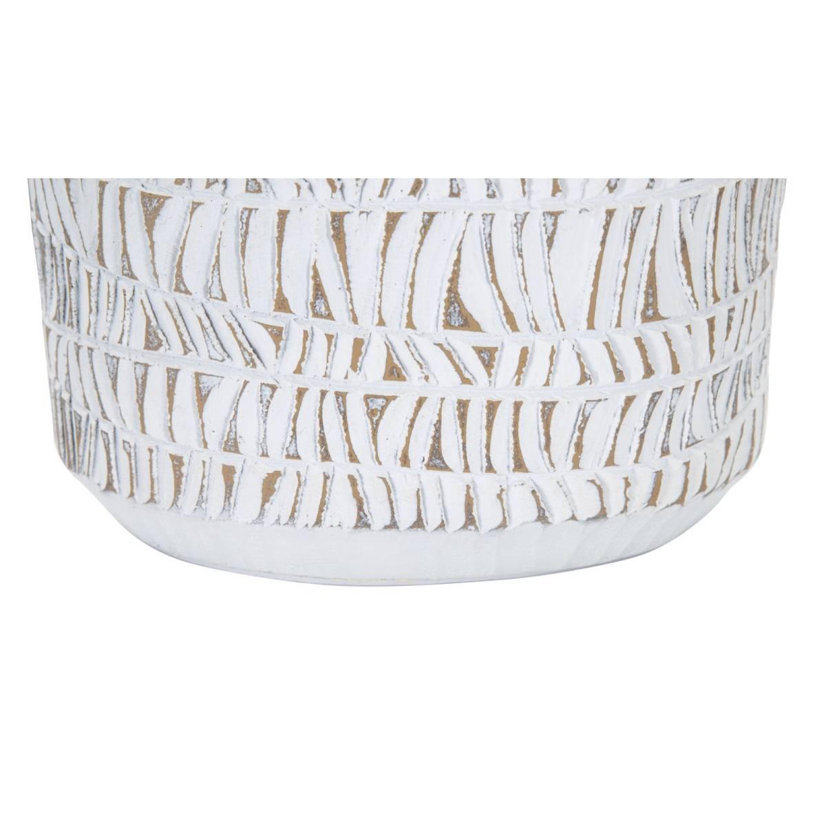 Vaso Resina Nairobi Oval cm.19x12x50