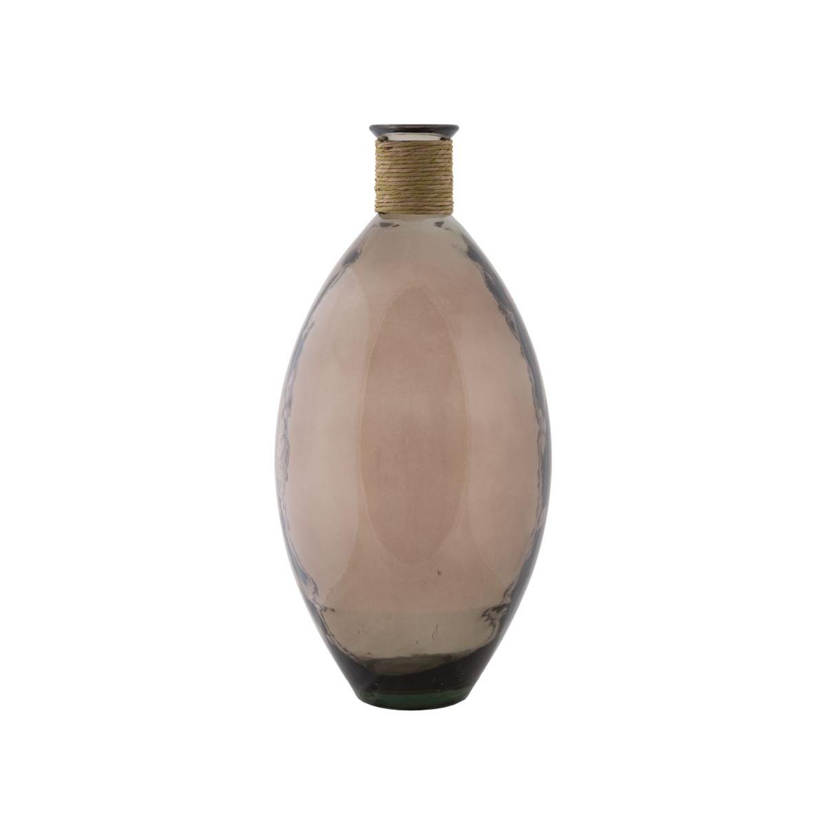Vaso Rope Artemis Vetro Riciclato cm.Ø29x59 Made In Spain