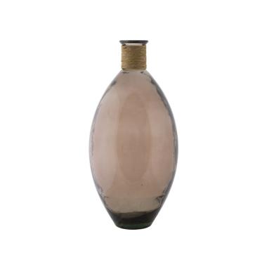 Vaso Rope Artemis Vetro Riciclato cm.Ø29x59 Made In Spain