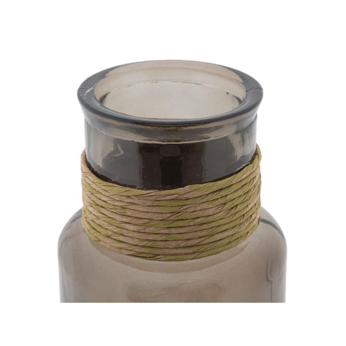 Vaso Rope Noa Vetro Riciclato cm.Ø15x45 Made In Spain