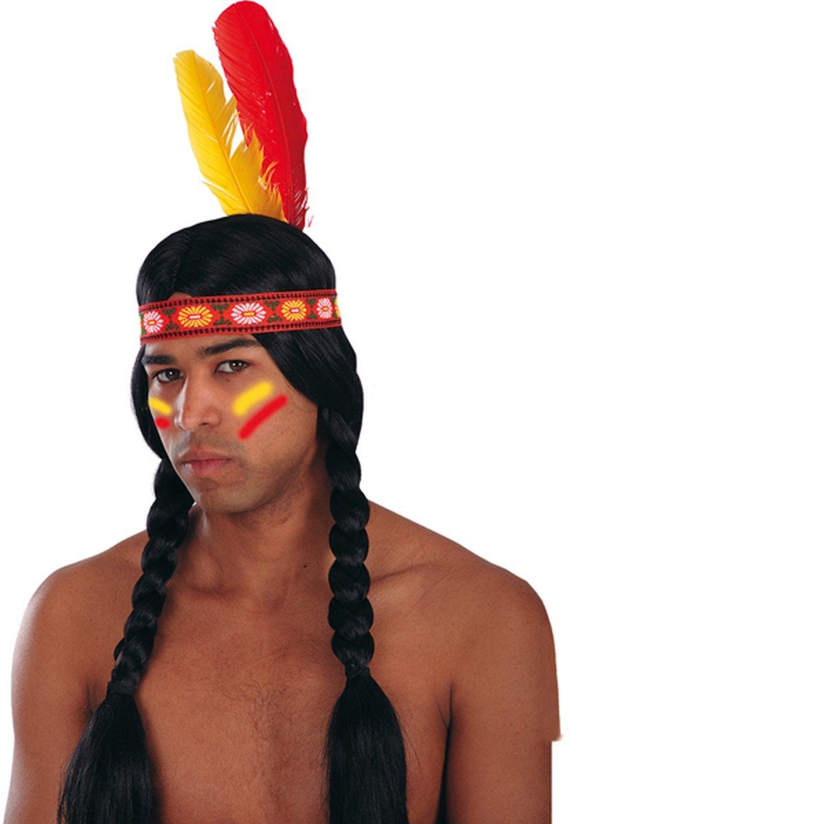 Copricapo Indiano Fascia Con Piume |Carnival Toys