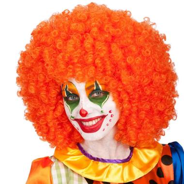Parrucca Clown Arancione Gr.190 |Carnival Toys