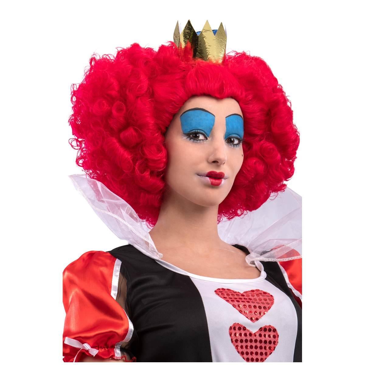 Parrucca Regina Di Cuori Rossa |Carnival Toys