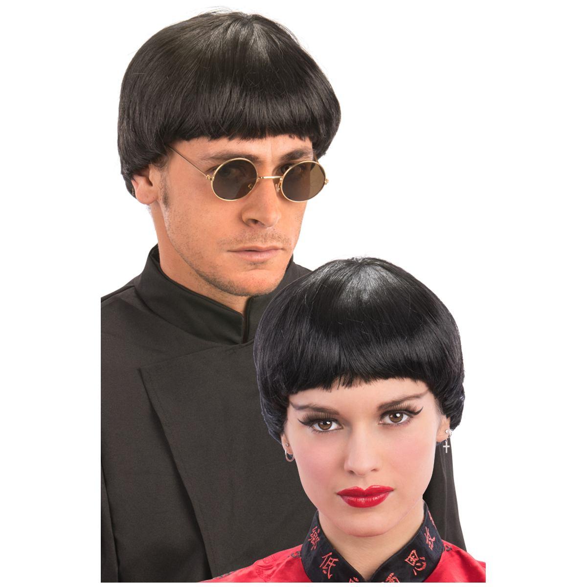 Parrucca Anni '60 Corta Nera |Carnival Toys