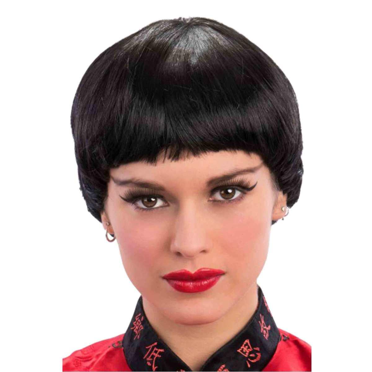 Parrucca Anni '60 Corta Nera |Carnival Toys