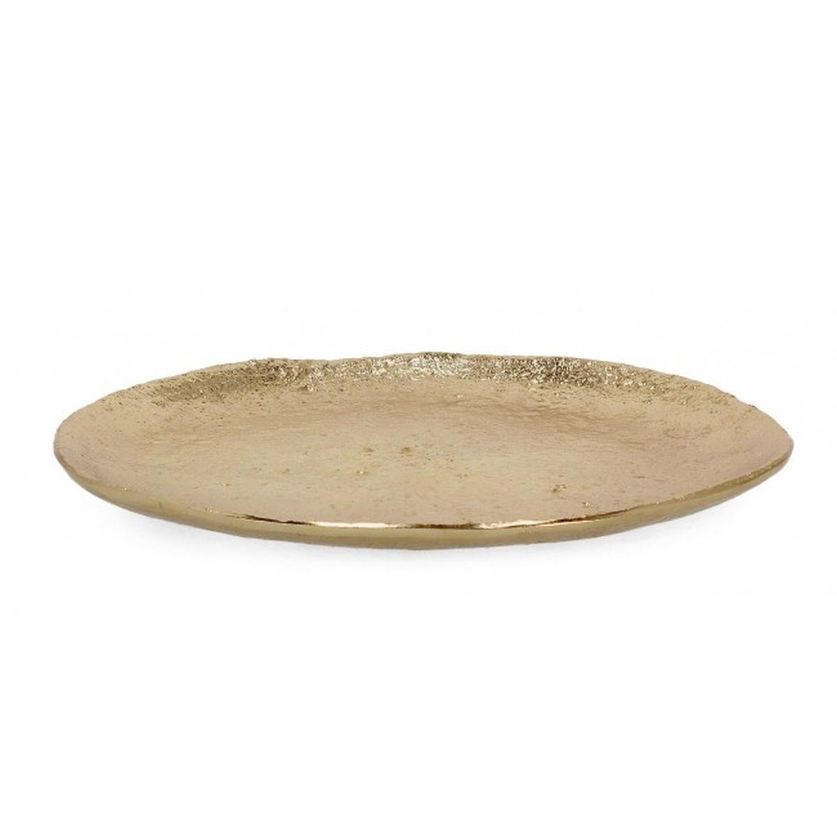 Vassoio Decorativo Indhur To Oro cm.Ø28 | Bizzotto