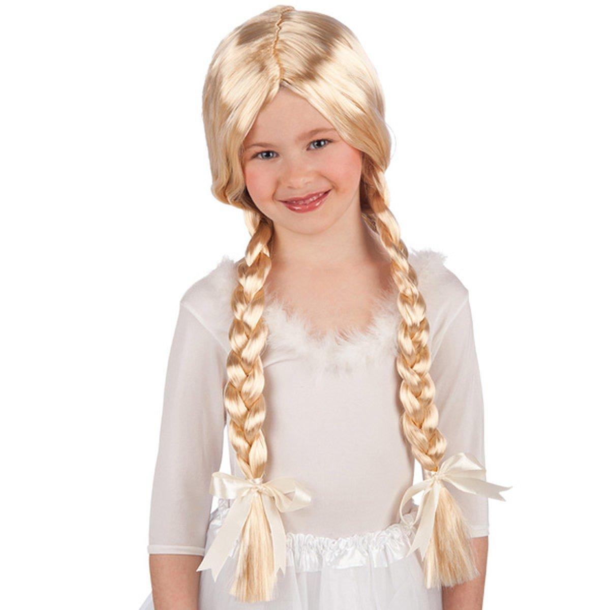 Parrucca Bionda Con Trecce |Carnival Toys