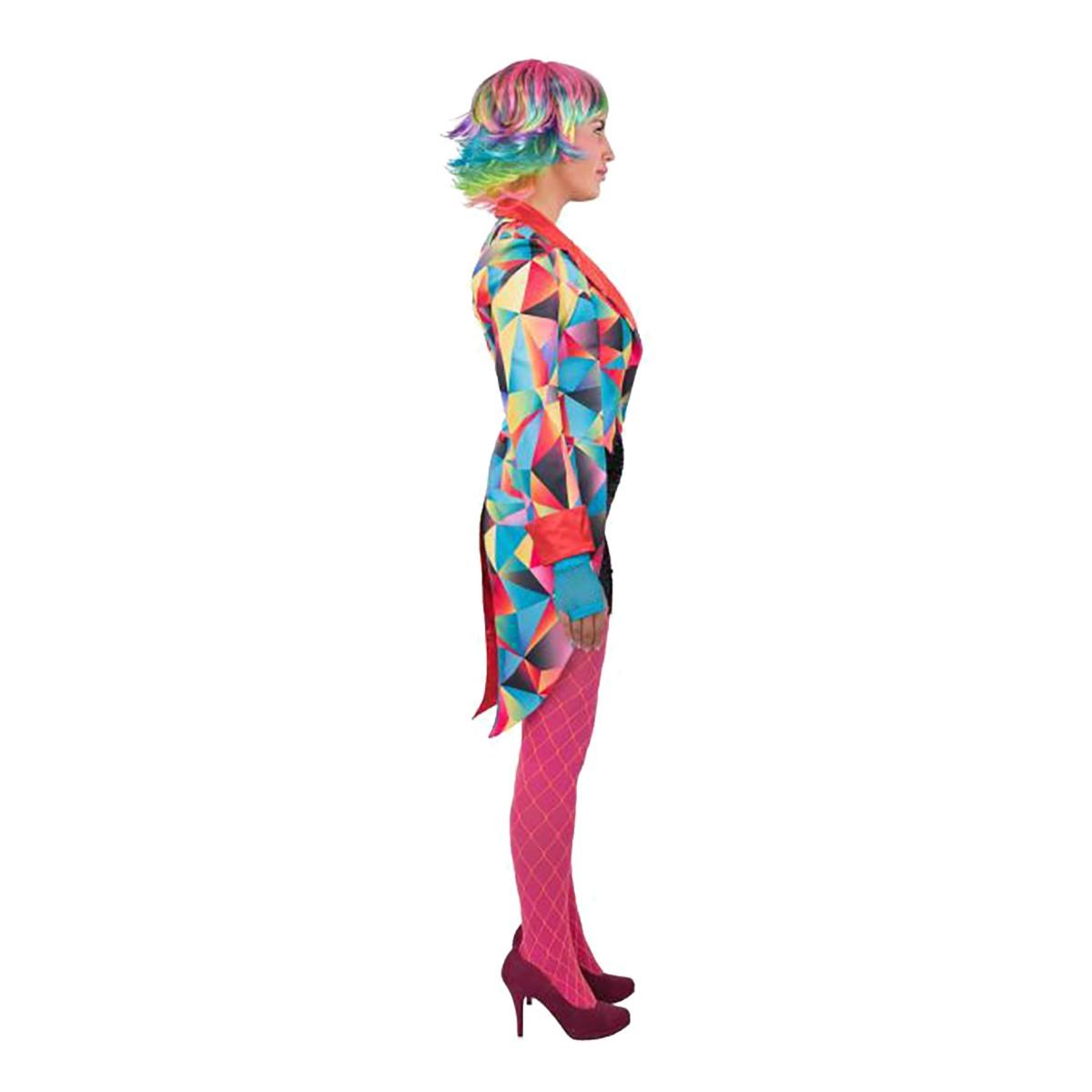 Giacca Frac Clown con Rombi Multicolor |Orlob