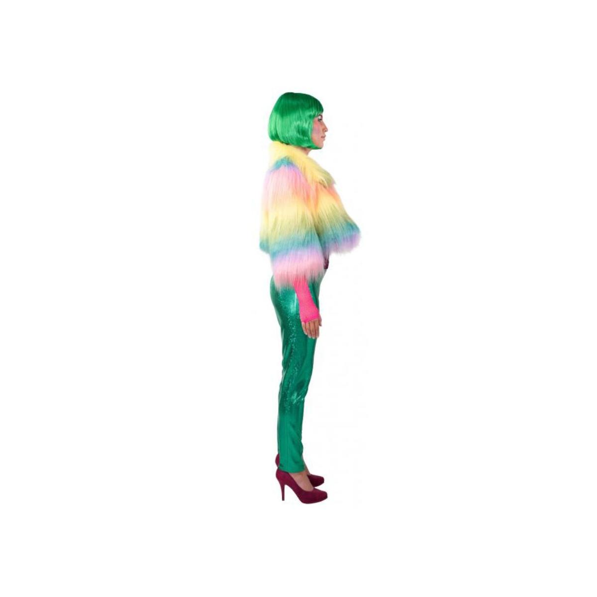 Leggins Verde Lucido Elasticizzati Vita Alta |Orlob