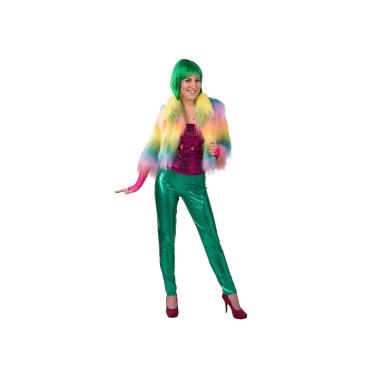 Leggins Verde Lucido Elasticizzati Vita Alta |Orlob