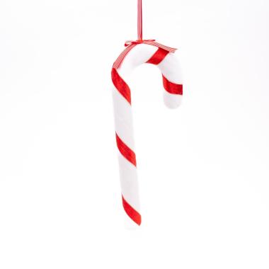 Decorazione Natalizia Bastoncino Candy Rosso cm.34 |Silani