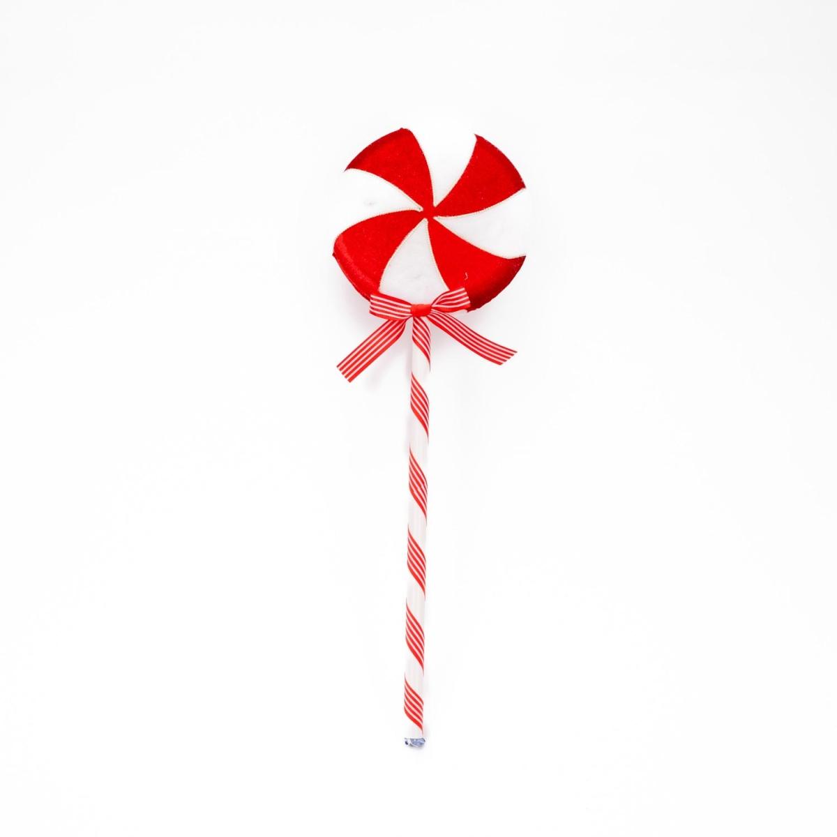 Decorazione Natalizia Lecca Lecca Rosso cm.14 |Silani