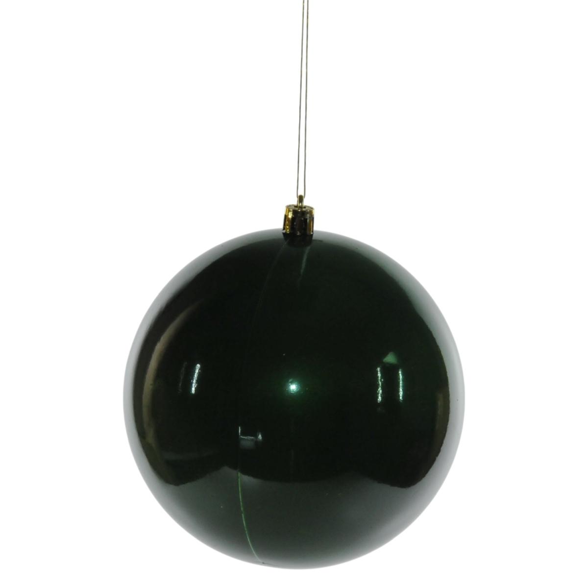 Pallina Natale cm.Ø12 Verde Foresta Set pz.2 |Silani