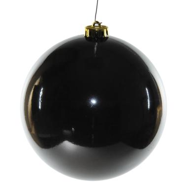Pallina Natale cm.Ø15 Nero |Silani