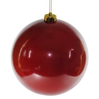 Pallina Natale cm.Ø15 Rossa |Silani