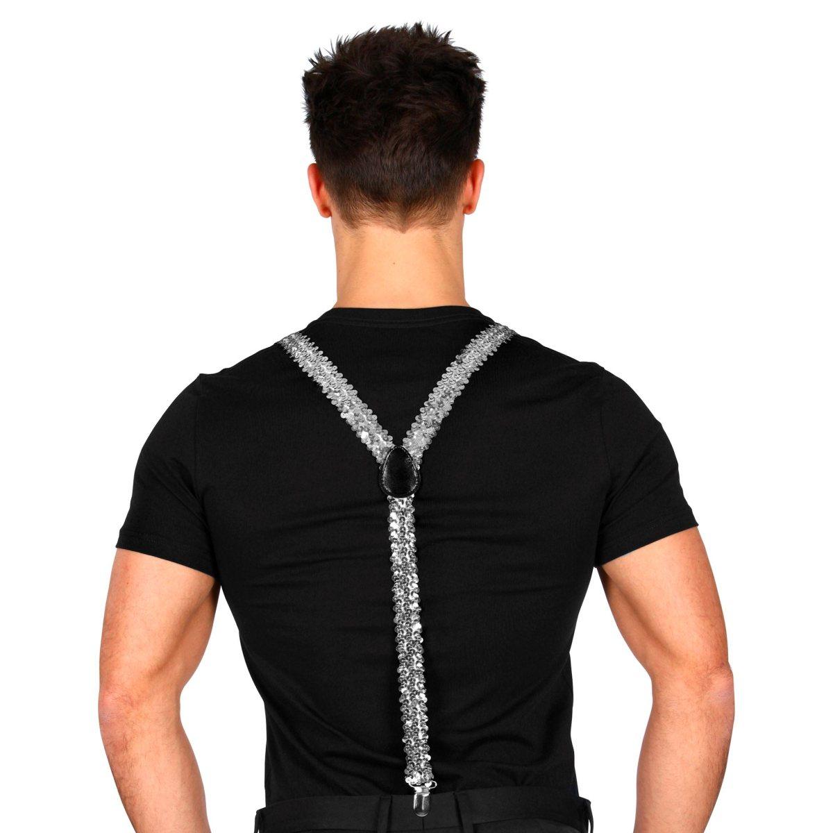 Bretelle Paillettes Argento |Widmann
