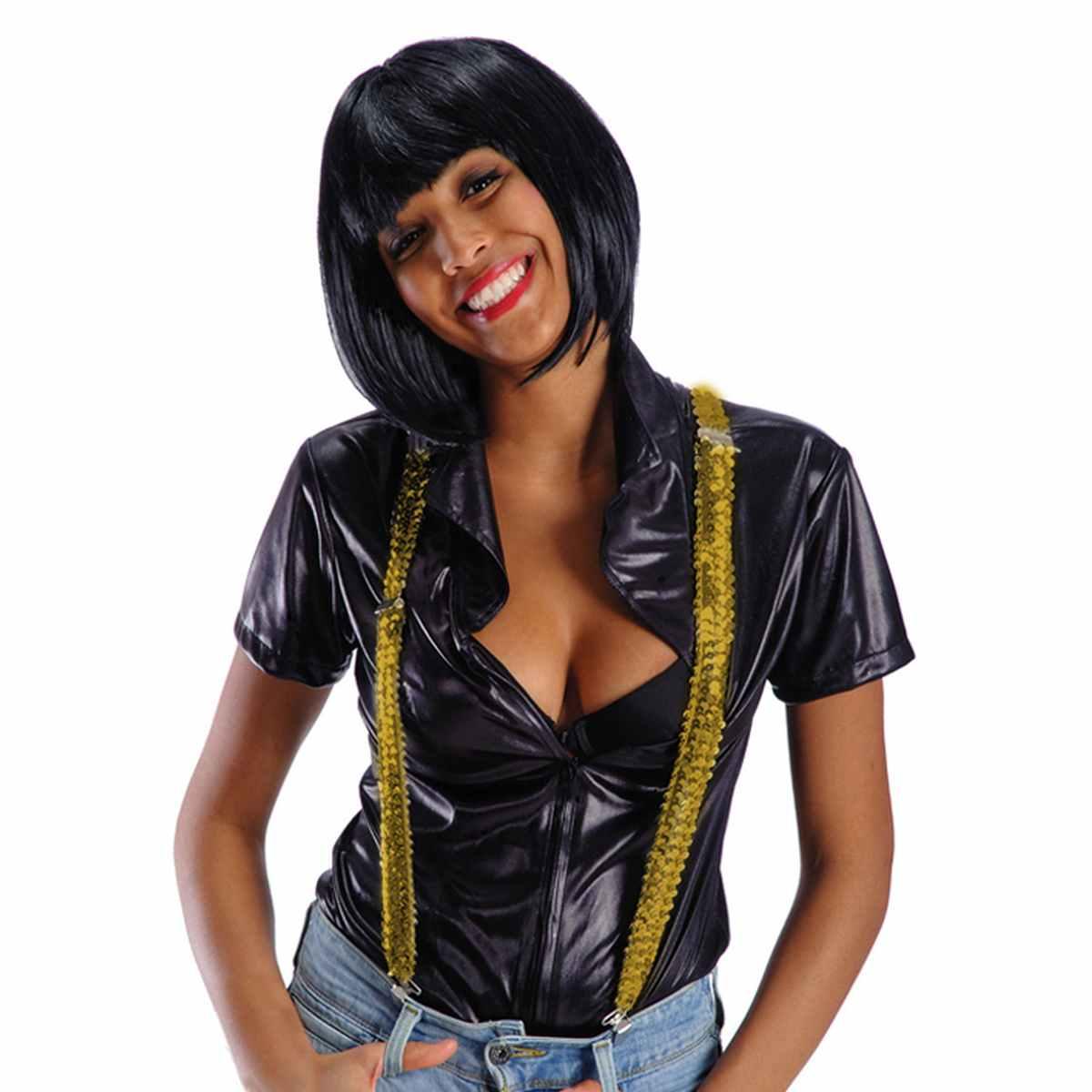 Bretelle Oro In Paillettes |Carnival Toys