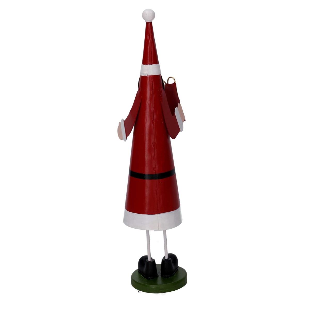 Babbo Natale cm.26,5 Metallo |Vacchetti